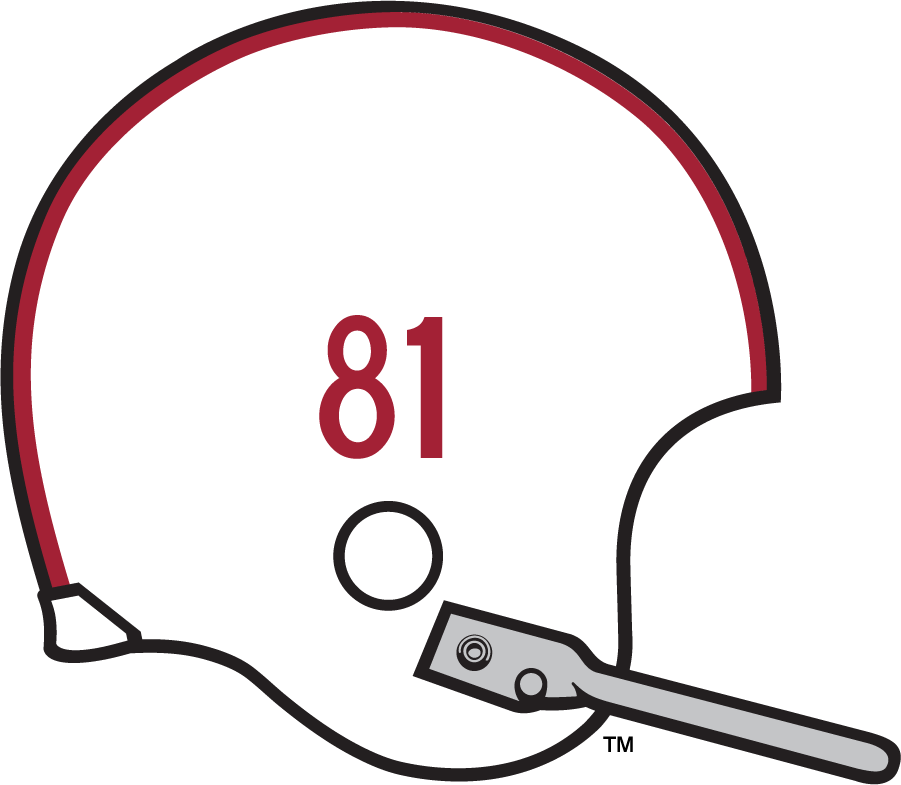 Oklahoma Sooners 1962-1965 Helmet Logo diy DTF decal sticker